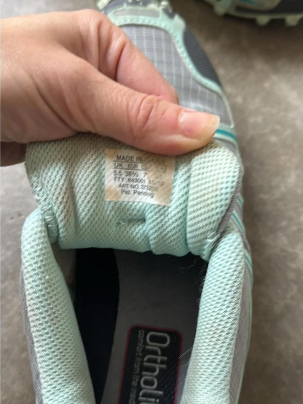 Salomon Women's Speedcross 3 Trail Running Shoes - Grey Mint - size 7